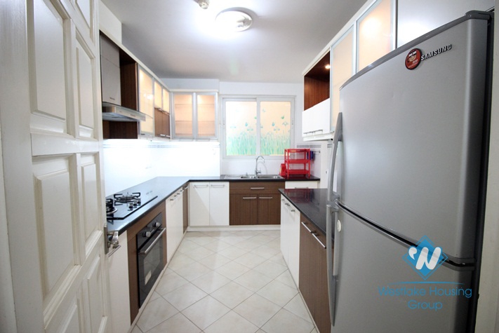 Furnished, high floor apartment rental in Ciputra E Tower, close to UNIS